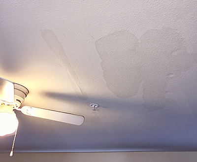 ceiling water stain stains dreaded
